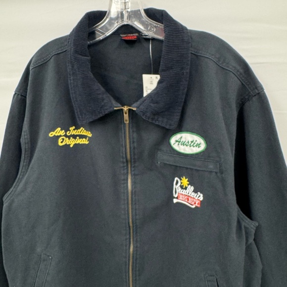 Stranger Things - Bradley’s Workwear Mechanic Jacket, Navy Blue, Men’s XXL, NWT - Picture 3 of 10